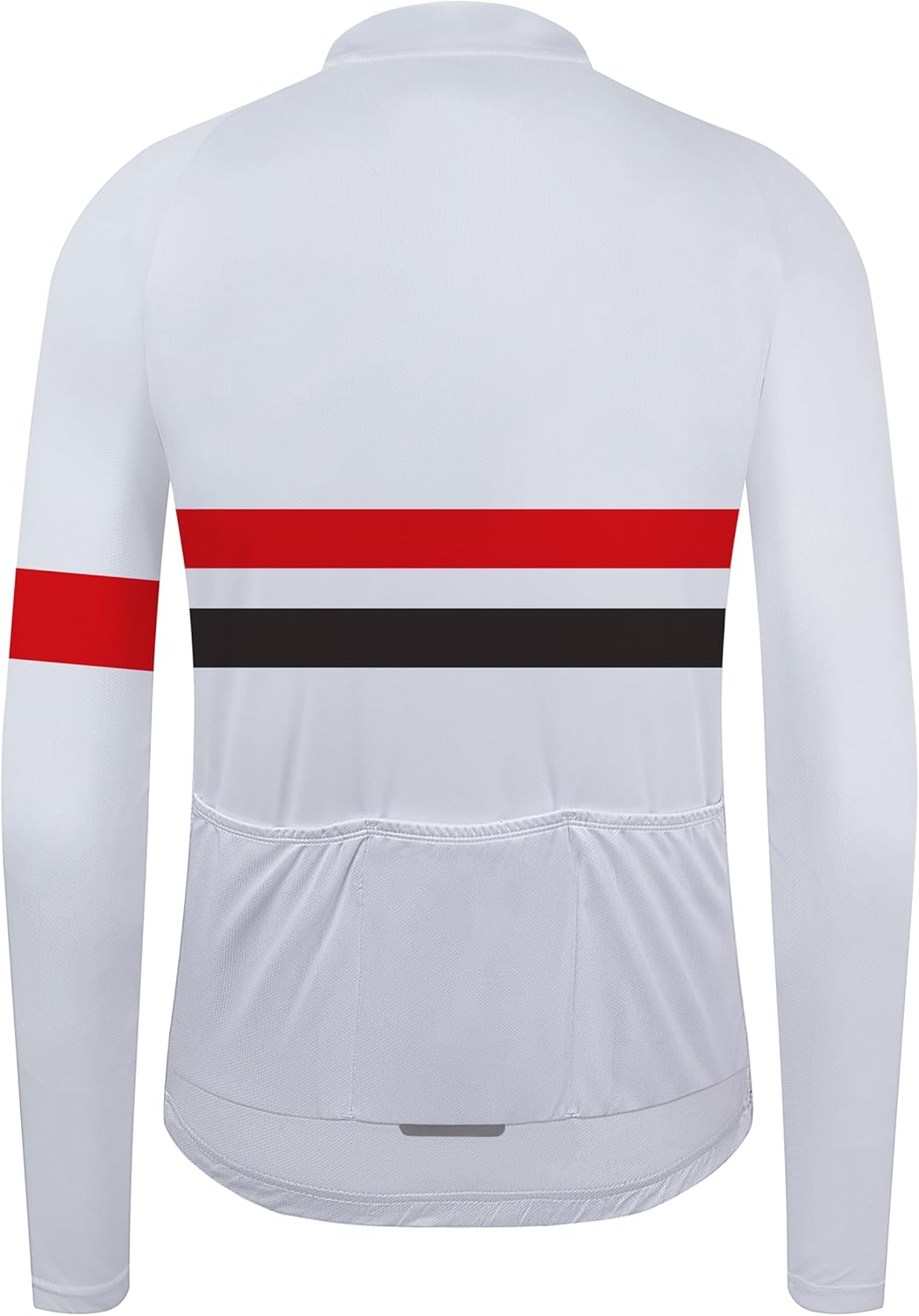 Coconut Ropamo CR Long Sleeve Cycling Jersey Mens, 3+1 Zipper Pockets Bicycle Tops Quick Dry Breathable Biking Shirt - Image 2