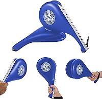 Vista 6 de Yosoo Paquete de 2 almohadillas duraderas para Taekwondo, para entrenamiento de kickboxing para Tae Kwon Do Karate (azul)