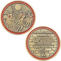 Vista 1 de Moneda de Armadura de Dios de los Caballeros Templarios