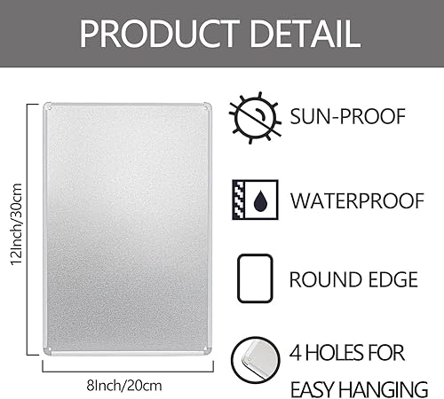 Miniatura 2 de Letrero de metal para piscina con reglas de bañera de hidromasaje, letrero de piscina para patio, divertido letrero de metal nostálgico para