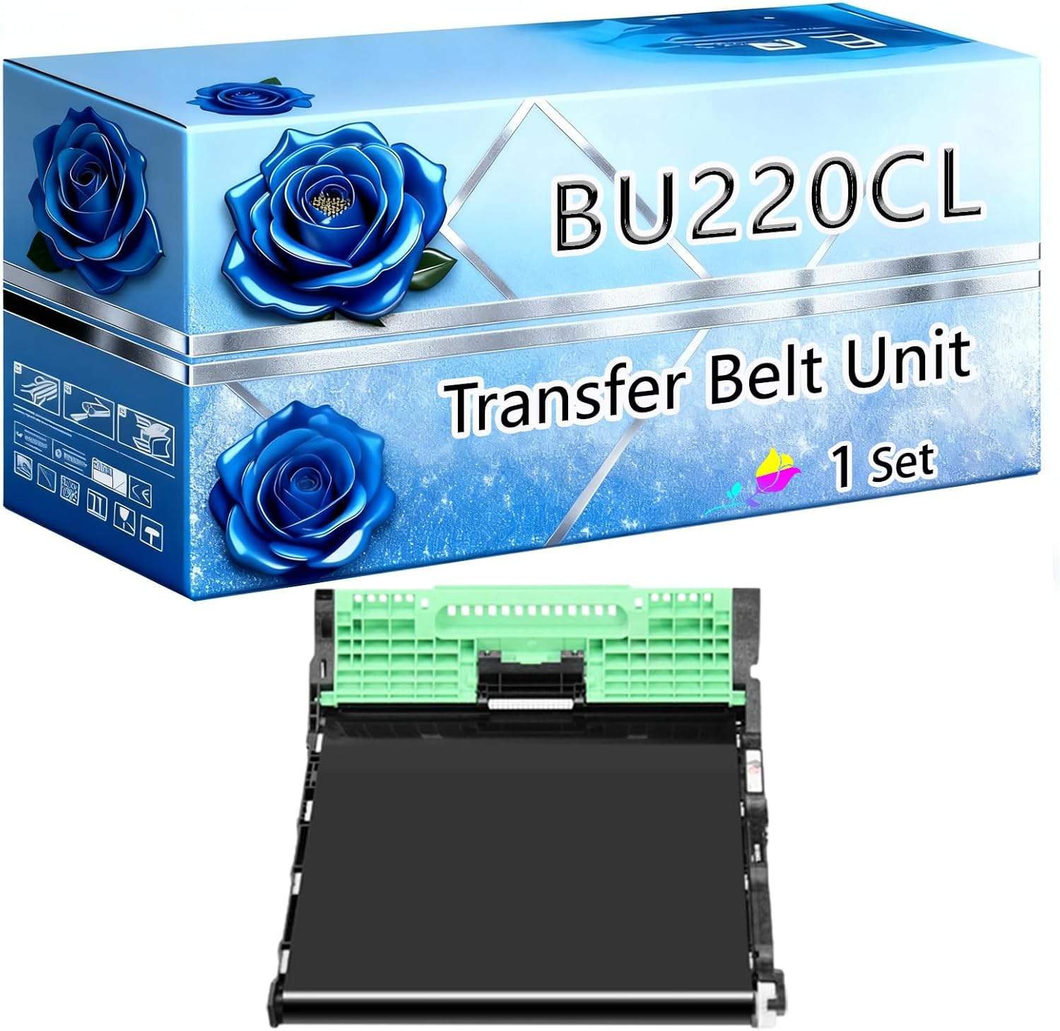 BIVOL Compatible Transfer Belt Unit Replacement for Brother BU220CL High Yield 60000 Pages HL-3140CW HL-3170CDW MFC-9130CW MFC-9330CDW MFC-9340CDW Printers (1 Set)