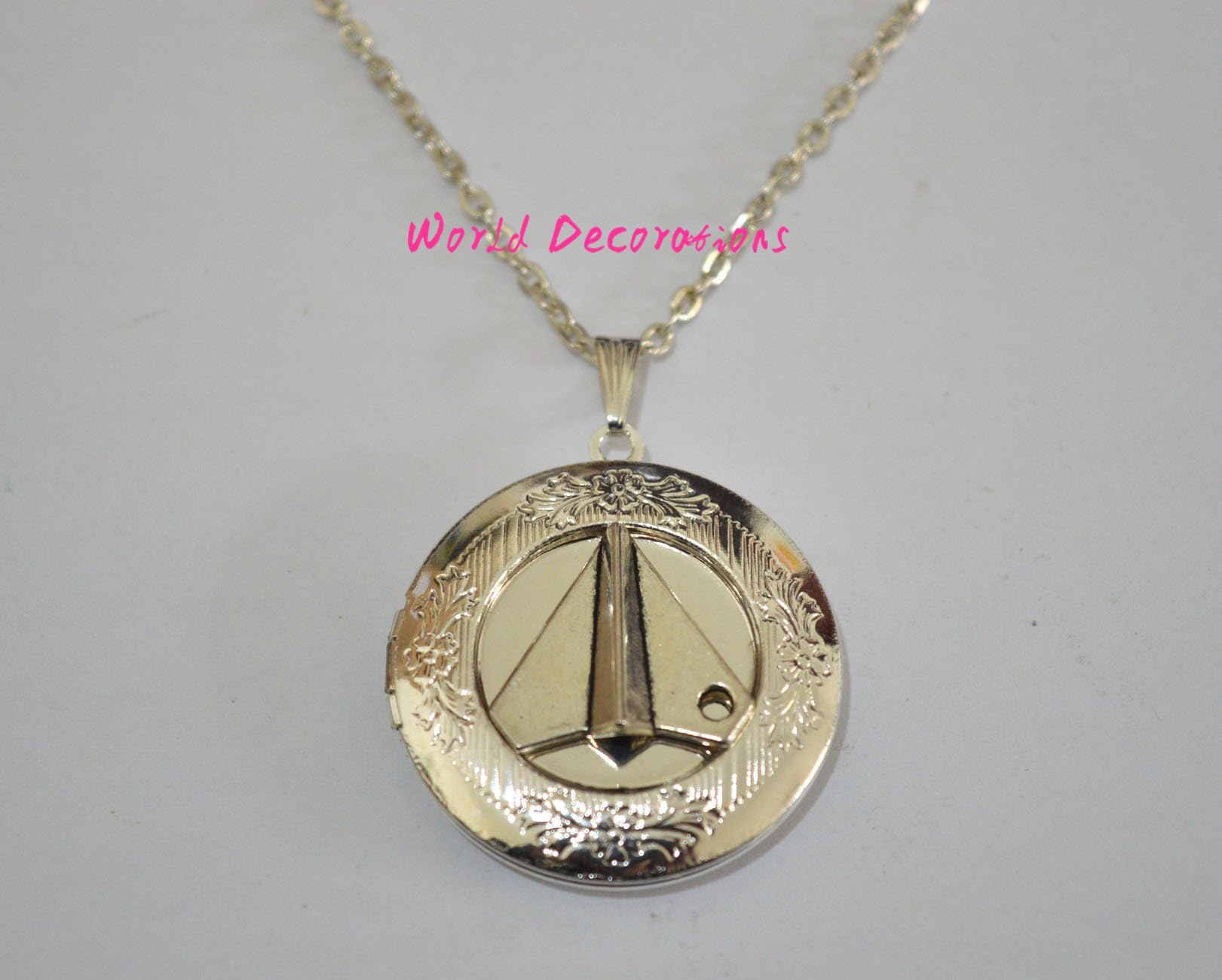 Airplane locket Necklace Flying Plane Necklace Aircraft locket Necklace Travel Jewelry Aviation Gift