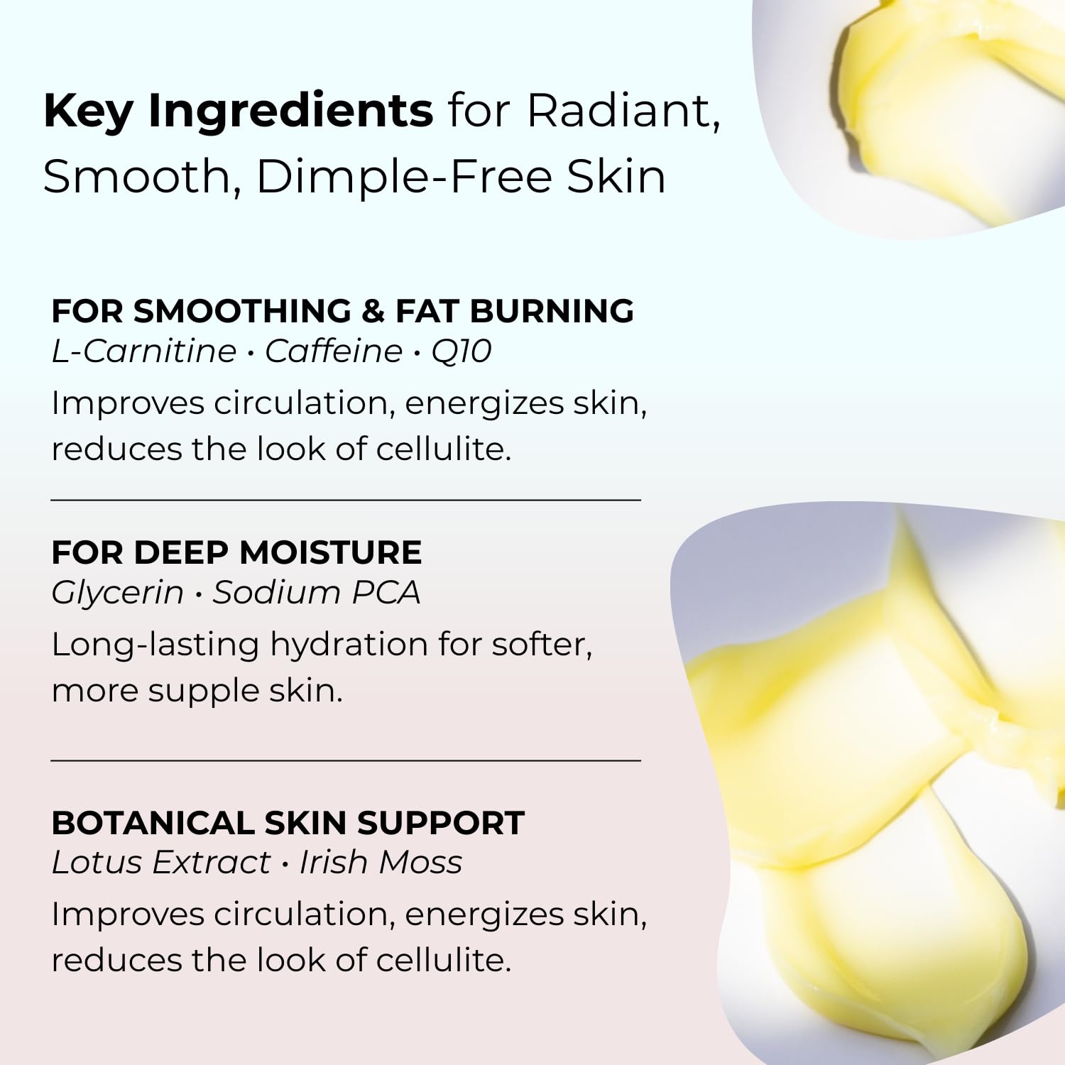 Amazon.com : Life's Butter Anti-Cellulite Cream with L-Carnitine, Coenzyme  Q10 | Skin Smoothening Natural Product | Fights Cellulite and Stretch Marks 