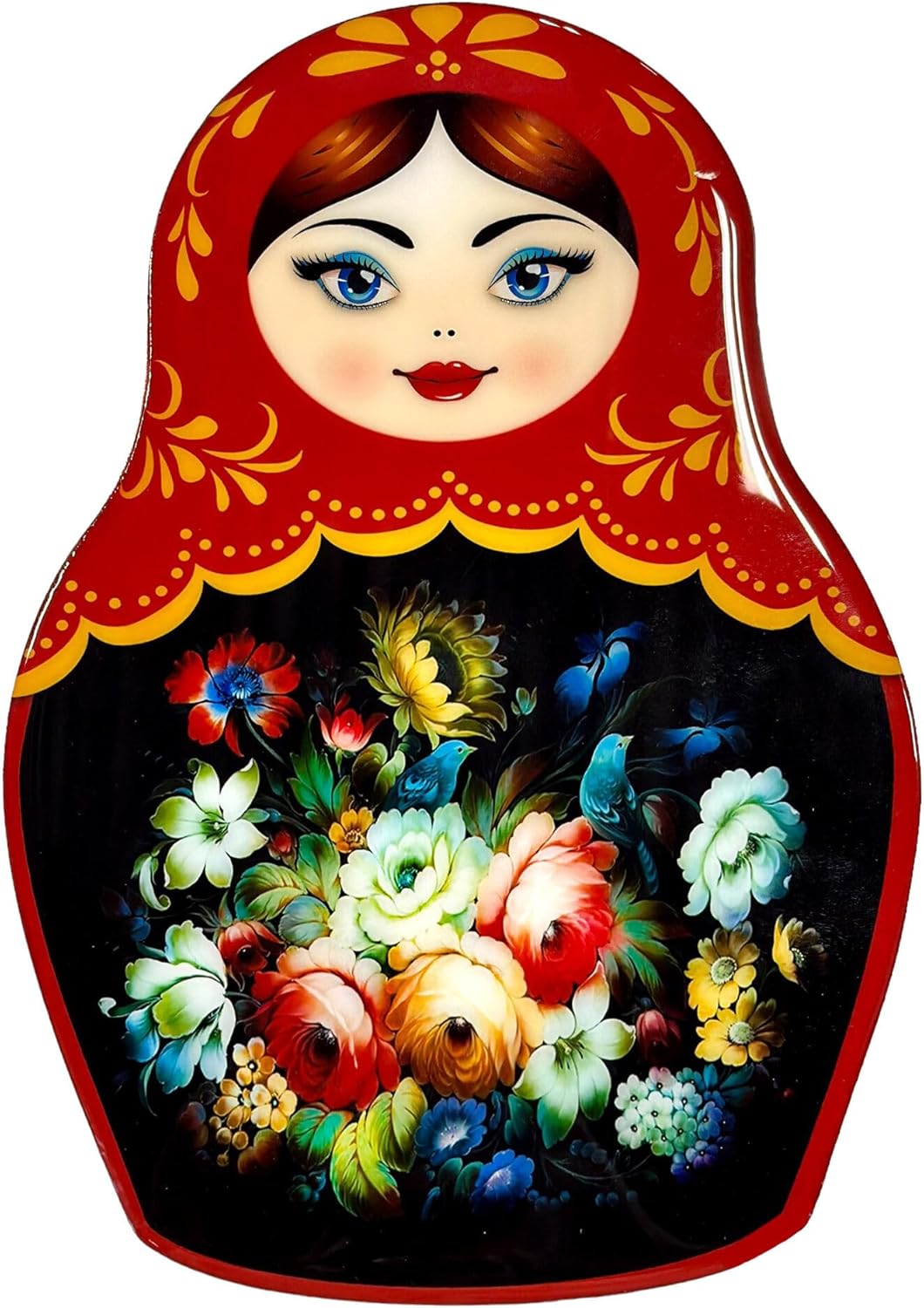 STP GOODS Matreshka Cutting Board, Charcuterie Board, Pre Oiled Serving Board, Thick Board for Charcuterie with Knife-Friendly Surface, Easy Grip Handle, Brown, 473192