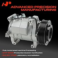 Vista 3 de A-Premium Compresor de aire acondicionado con embrague compatible con Honda Element 2.4L 2003-2011