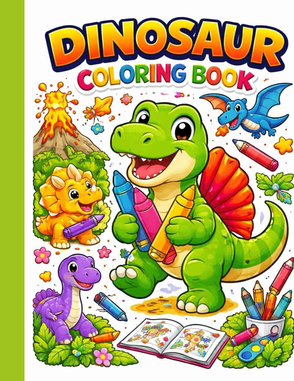 Dinosaur Coloring Fun: A Prehistoric Adventure for Kids