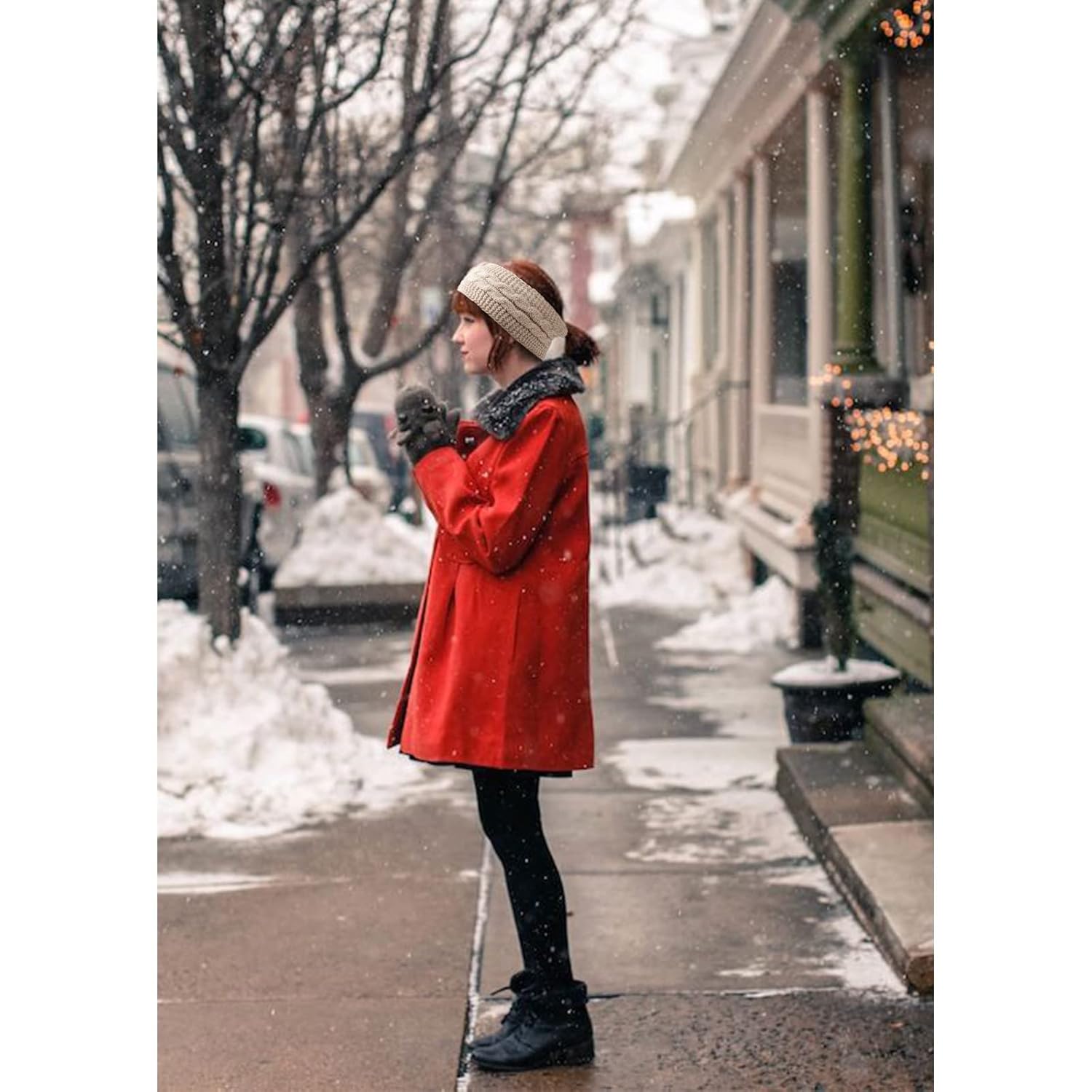 Fleece béléses fejpánt részletei