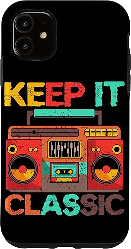 Miniatura 8 de Keep It Classic Radio 80s 90s Retro Vintage Cassette Player Funda para iPhone 17 Pro Max