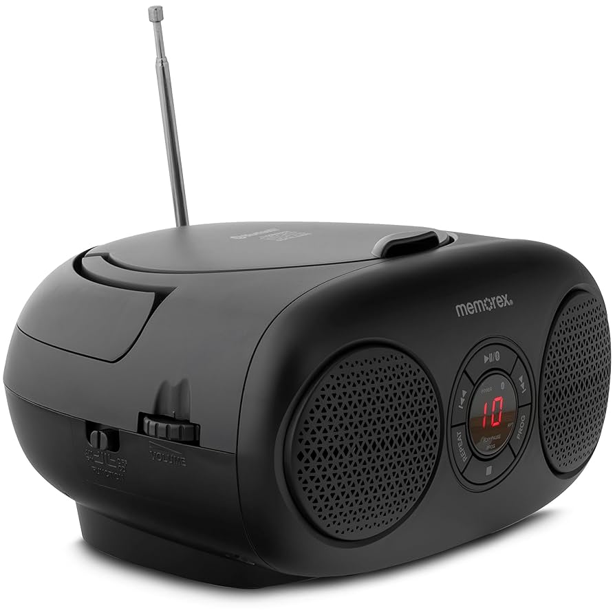 Amazon.com: Memorex AM/FM Top Loading CD Player | Portable