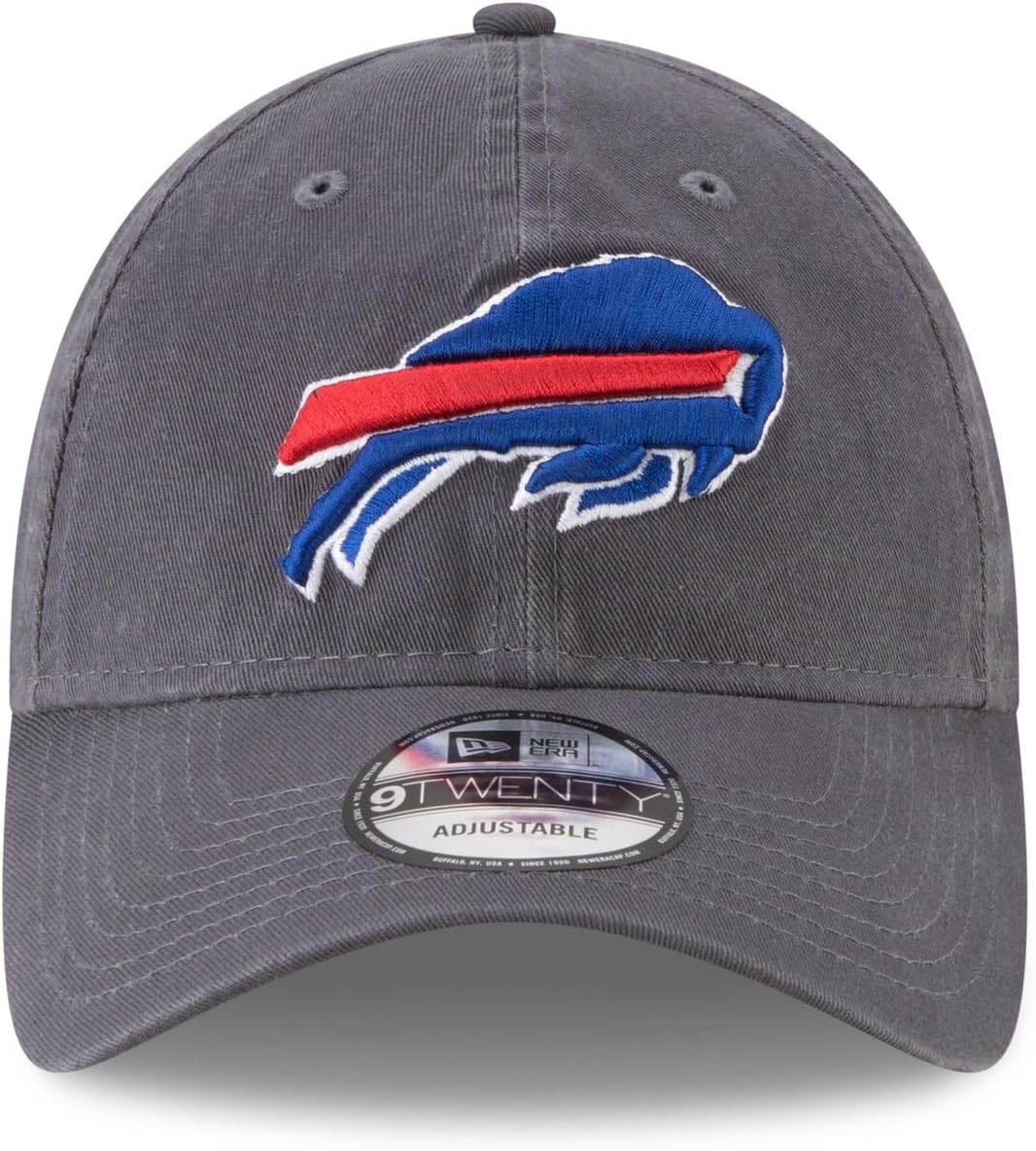 New Era NFL Core Classic 9TWENTY Graphite Adjustable Hat Cap - One Size - Image 2