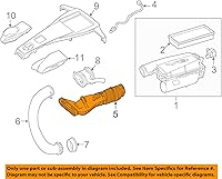 Vista 1 de Mercedes-Benz 278-090-49-82 - Manguera de admisión de aire