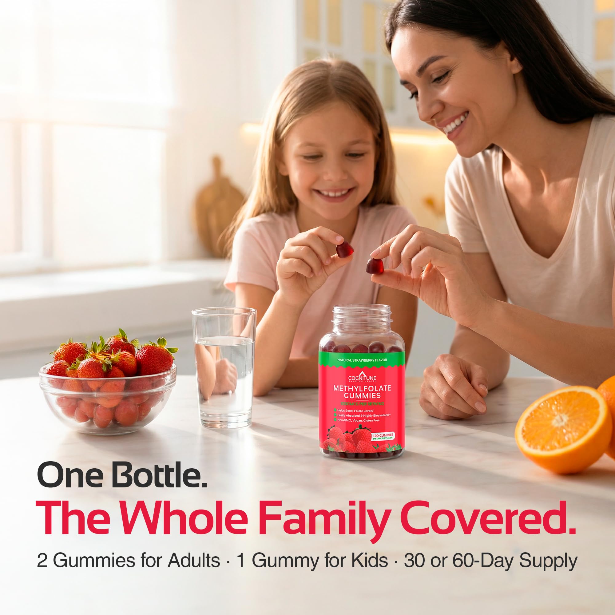 CogniTune Methylfolate Gummies for Kids and Adults 1000mcg 60 Count — Amazon image 4