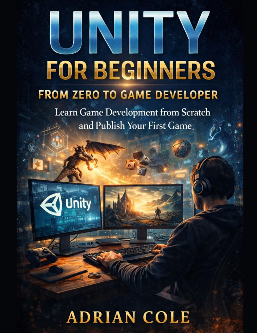 UNITY FOR BEGINNERS FROM ZERO TO GAME DEVELOPER: Learn Game Development from Scratch and Publish Your First Game