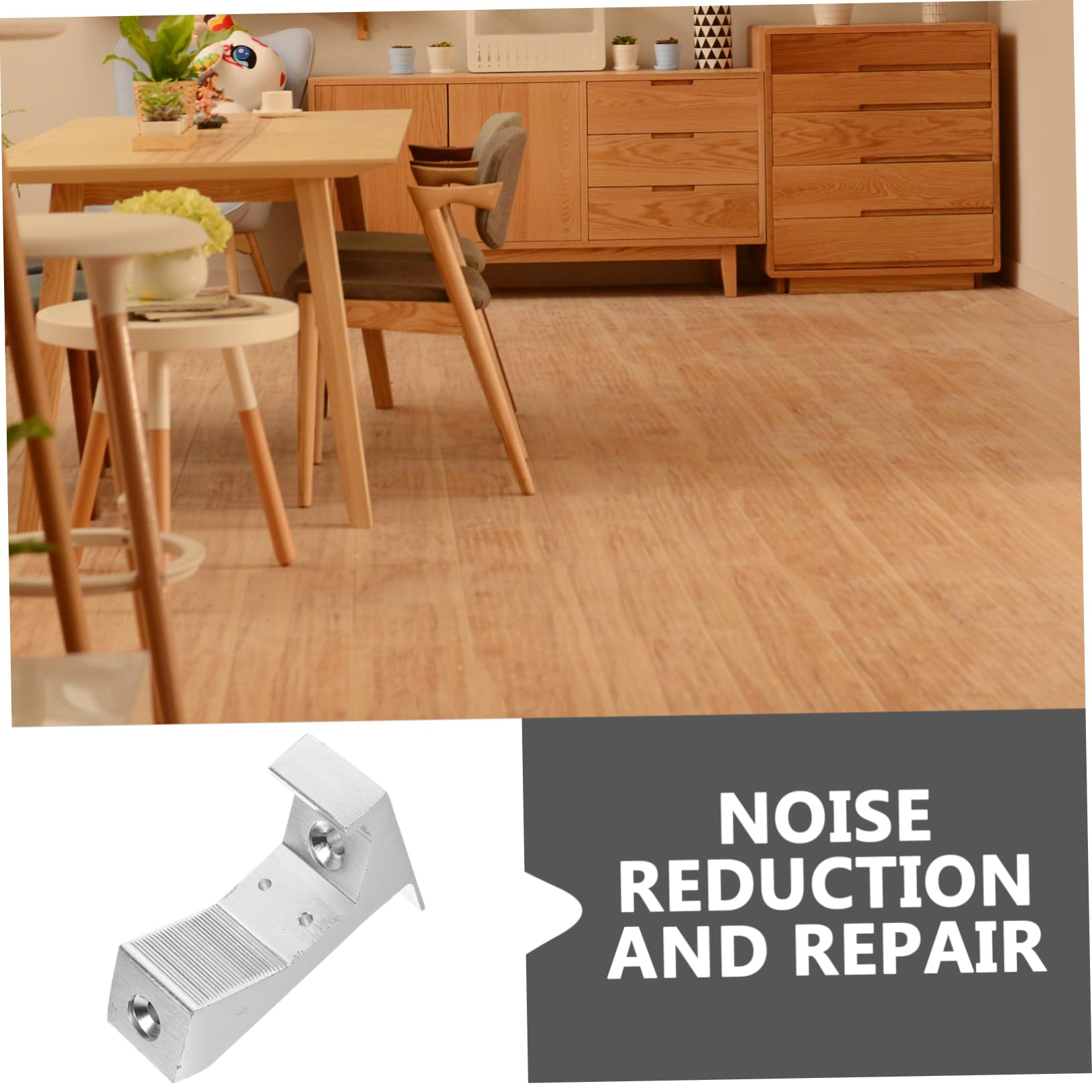 POPETPOP Kit Riparazione Per Pavimenti in Legno Viti Per Pavimenti Scricchiolanti Strumento Per Eliminare Rumore Del Pavimento Compatibile Tavole Legno Spesse Facile Da Usare Per Riparare e