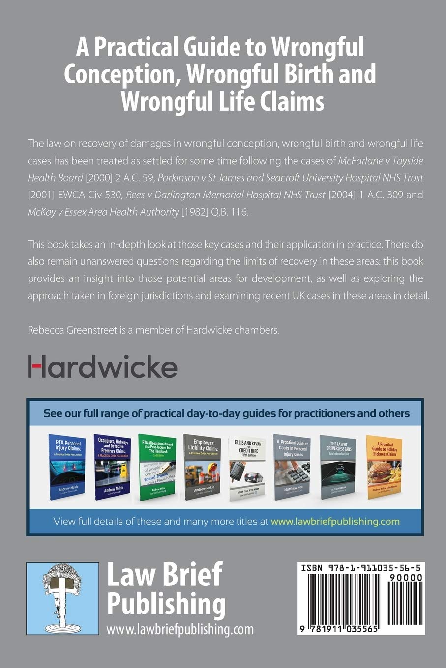 A Practical Guide to Wrongful Conception Wrongful Birth and Wrongful Life Claims
