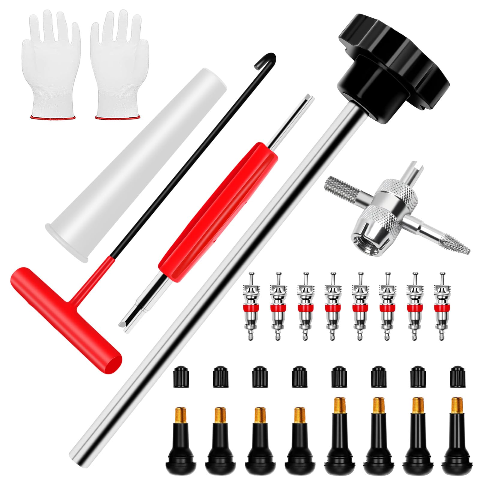 22PCS Tire Valve Stem Tool Kit