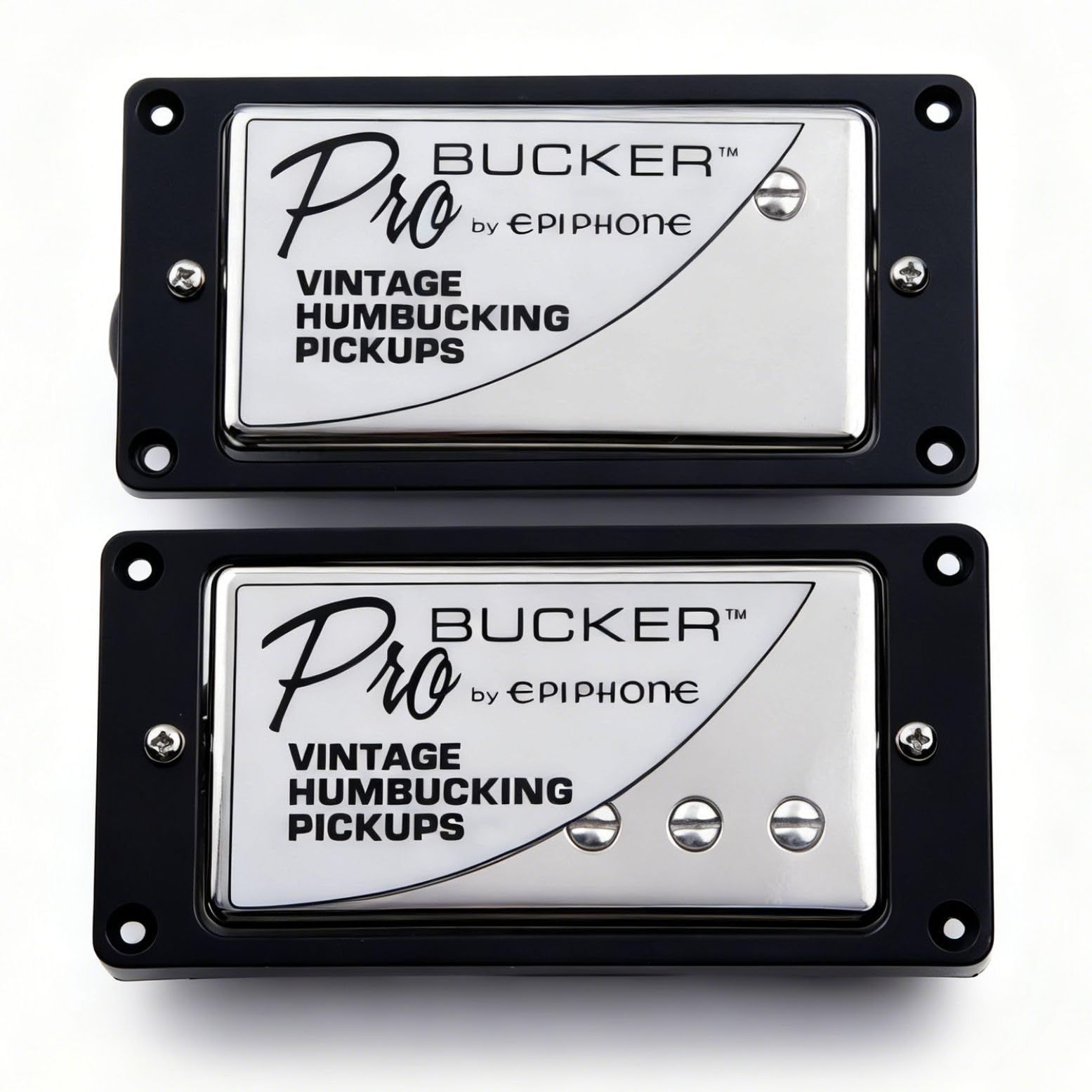 1 Set ProBucker Alnico 2 Classic Vintage Humbucker Bridge & Neck Pickups 2 Core Wire Chrome