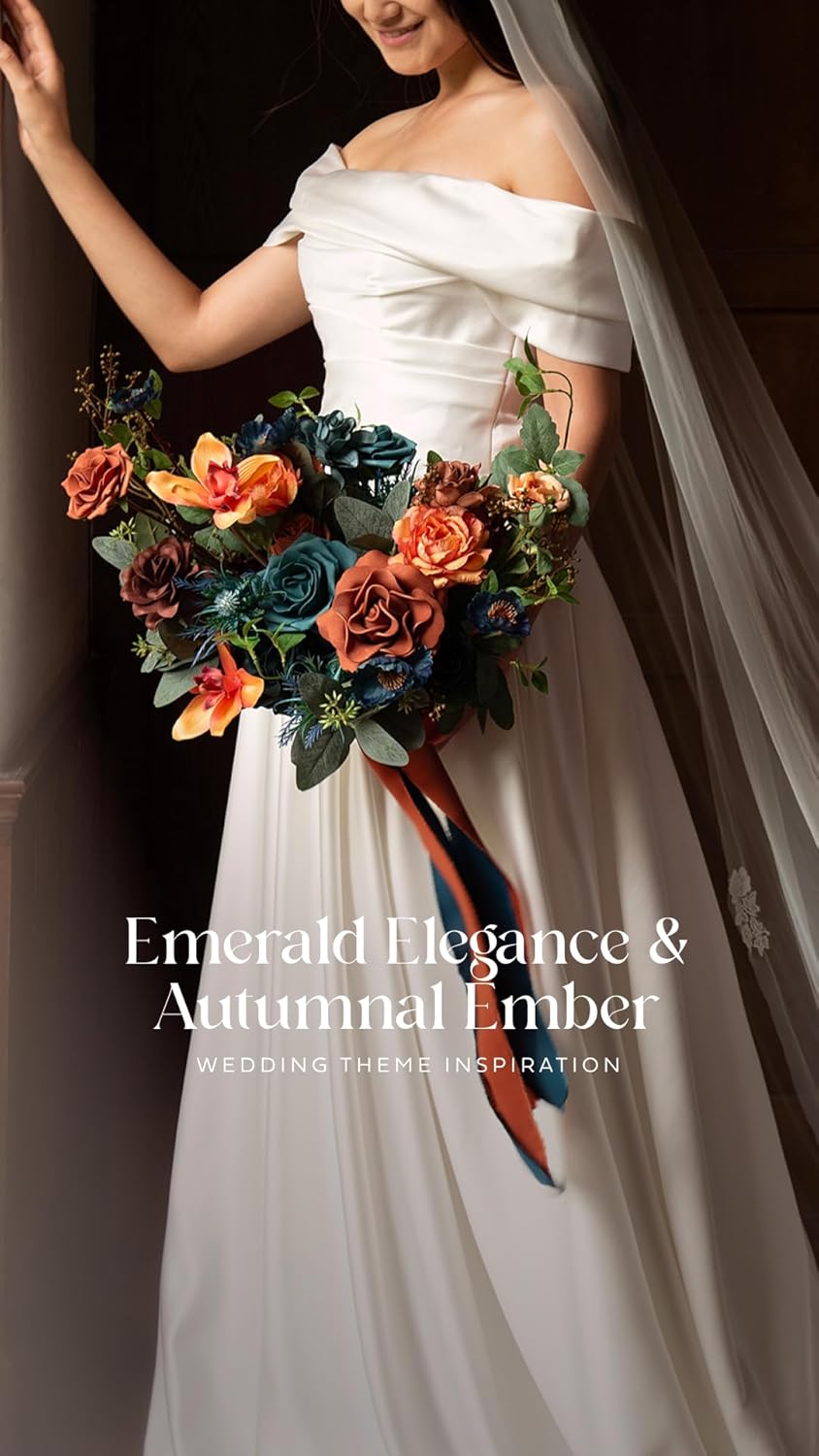 Ling's moment Artificial Flowers, 25Pcs 3" Roses in Teal Shades, Realistic DIY Foam Floral Decor for Wedding Bouquets/Centerpieces, Outdoor Party Backdrops, Room/Table, and Garden/Pot Decorations - Image 5