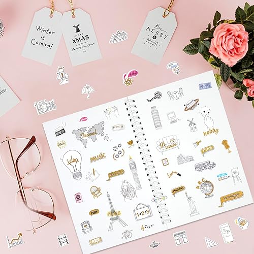 Miniatura 4 de Álbum de recolección de calcomanías para niños y adultos, cuaderno organizador de calcomanías reutilizable para colección y organización de