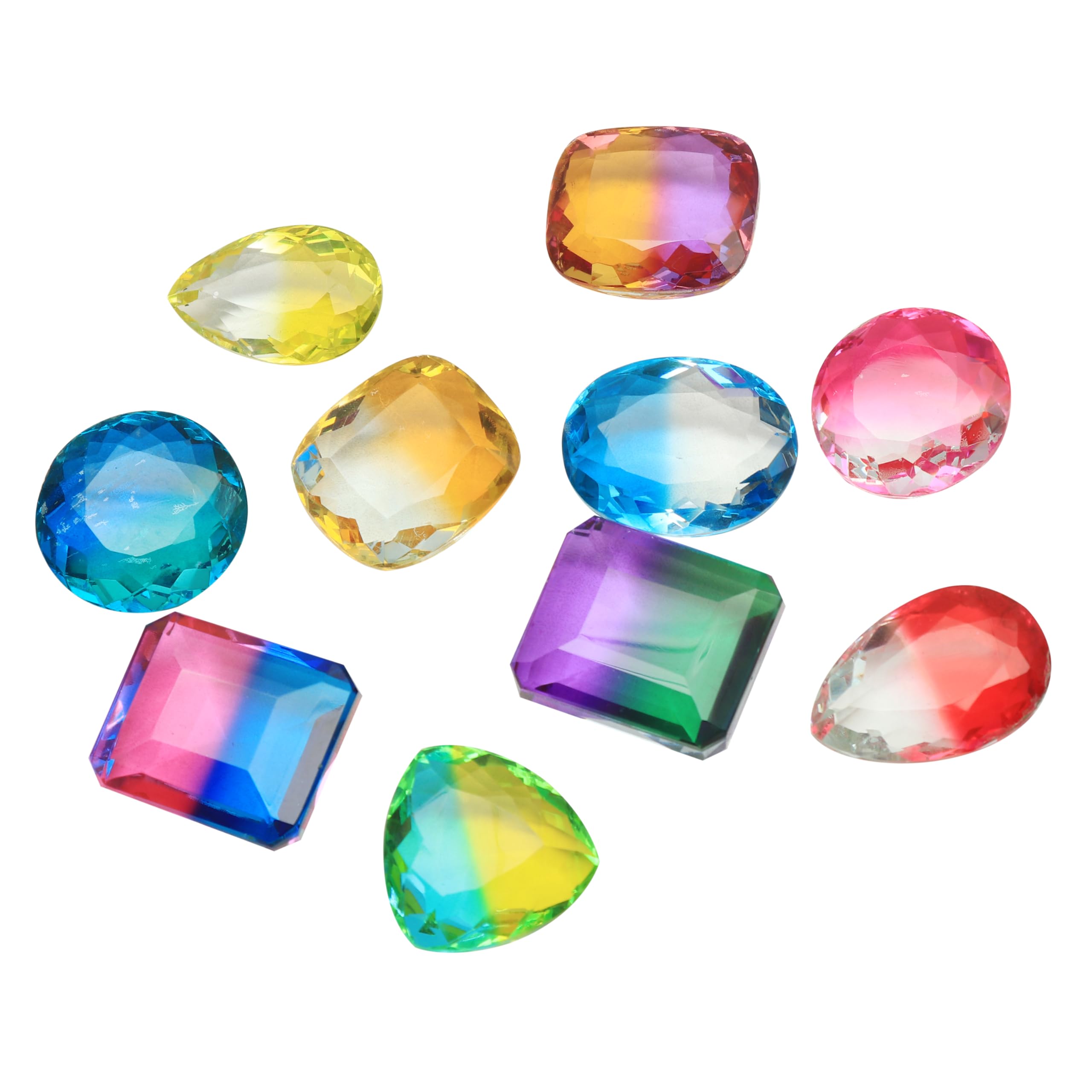 Amazon.co.jp: 魅力的なマルチカラー アメトリン 200.00カラット 3~4個