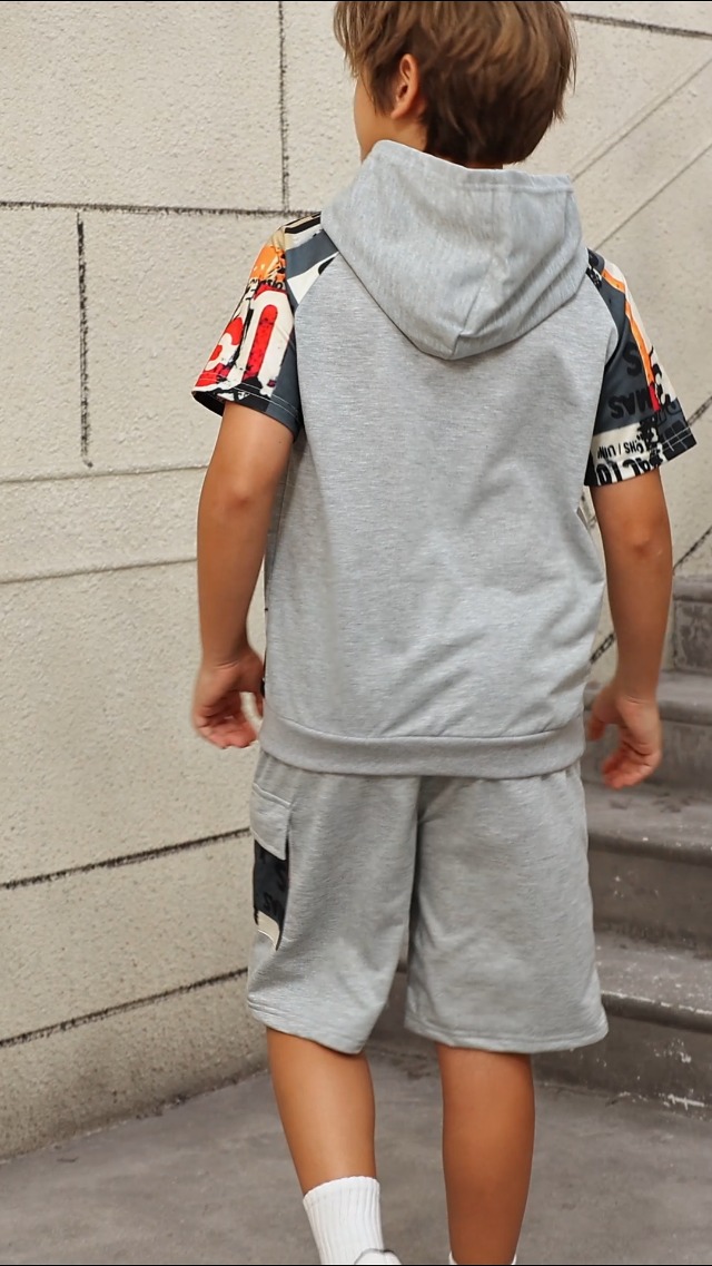 Amazon.com: COZYEASE Boys' 2 Piece Outfits Letter Graphic