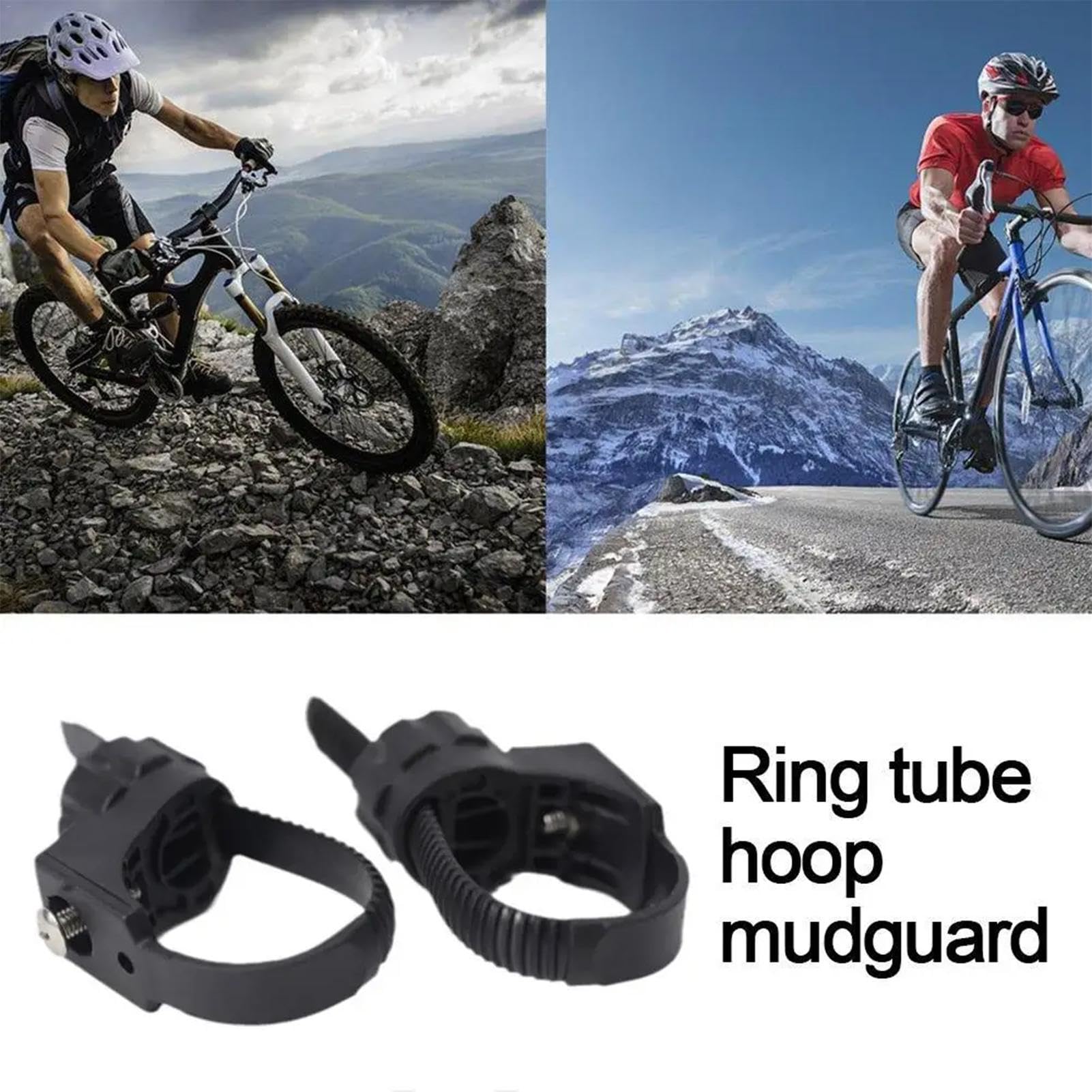 Morsetto Per Forcellino Parafango Bici - Adattatore Regolabile 16-52 Mm, Per Portapacchi Anteriore
