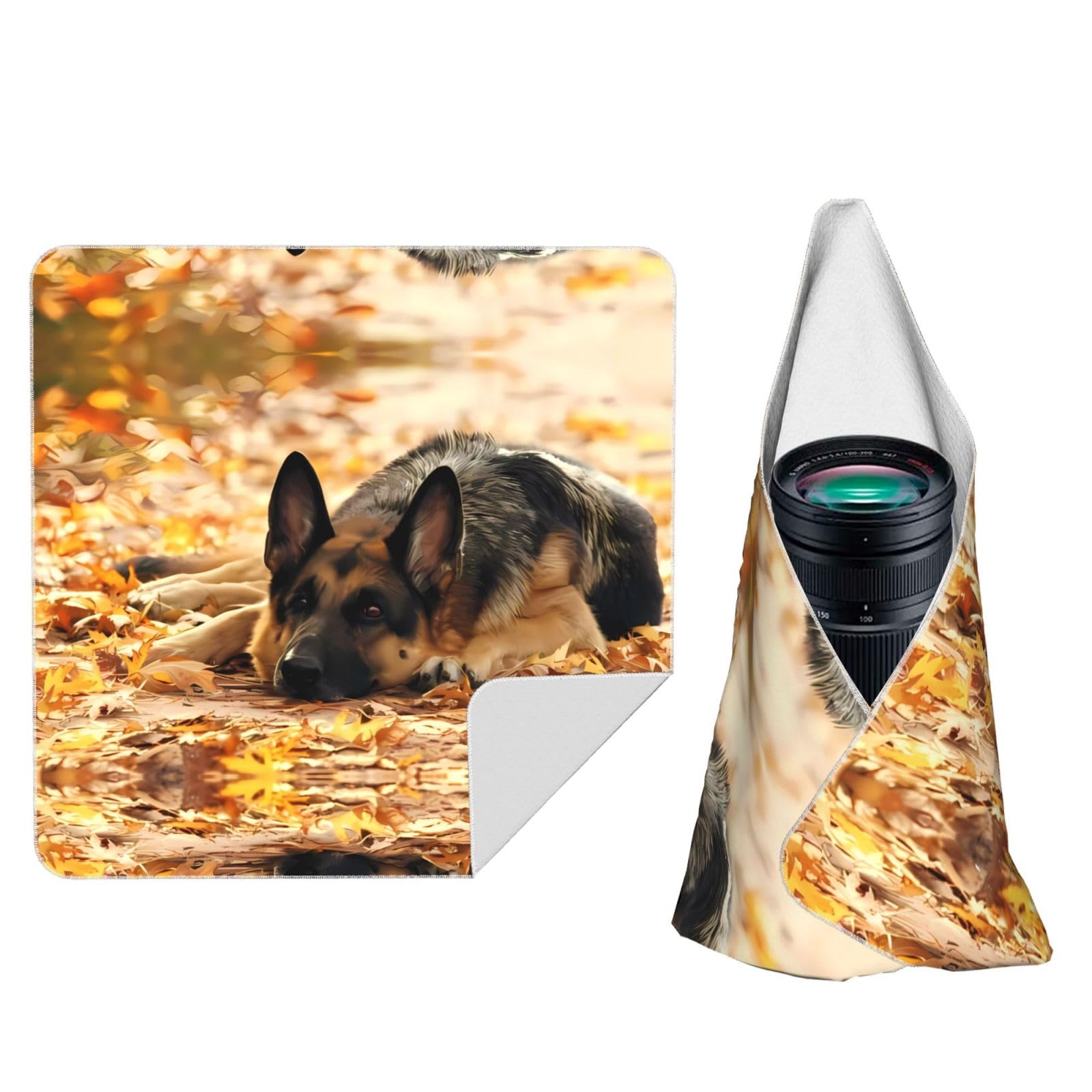 ZhaoYuGoods German Shepherd Dog Camera Wrap Cloth