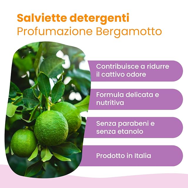 Foto 2 de 5 de Camon Toallitas Bergamotto 100Und, Un tamaño 1140 g