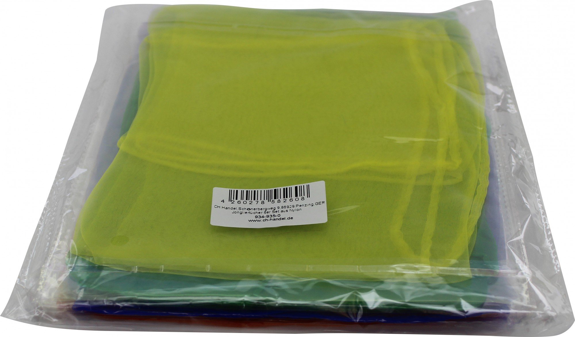 Jongliertücher 6er Set Nylon - 68x68cm Für Anfänger & Kinder