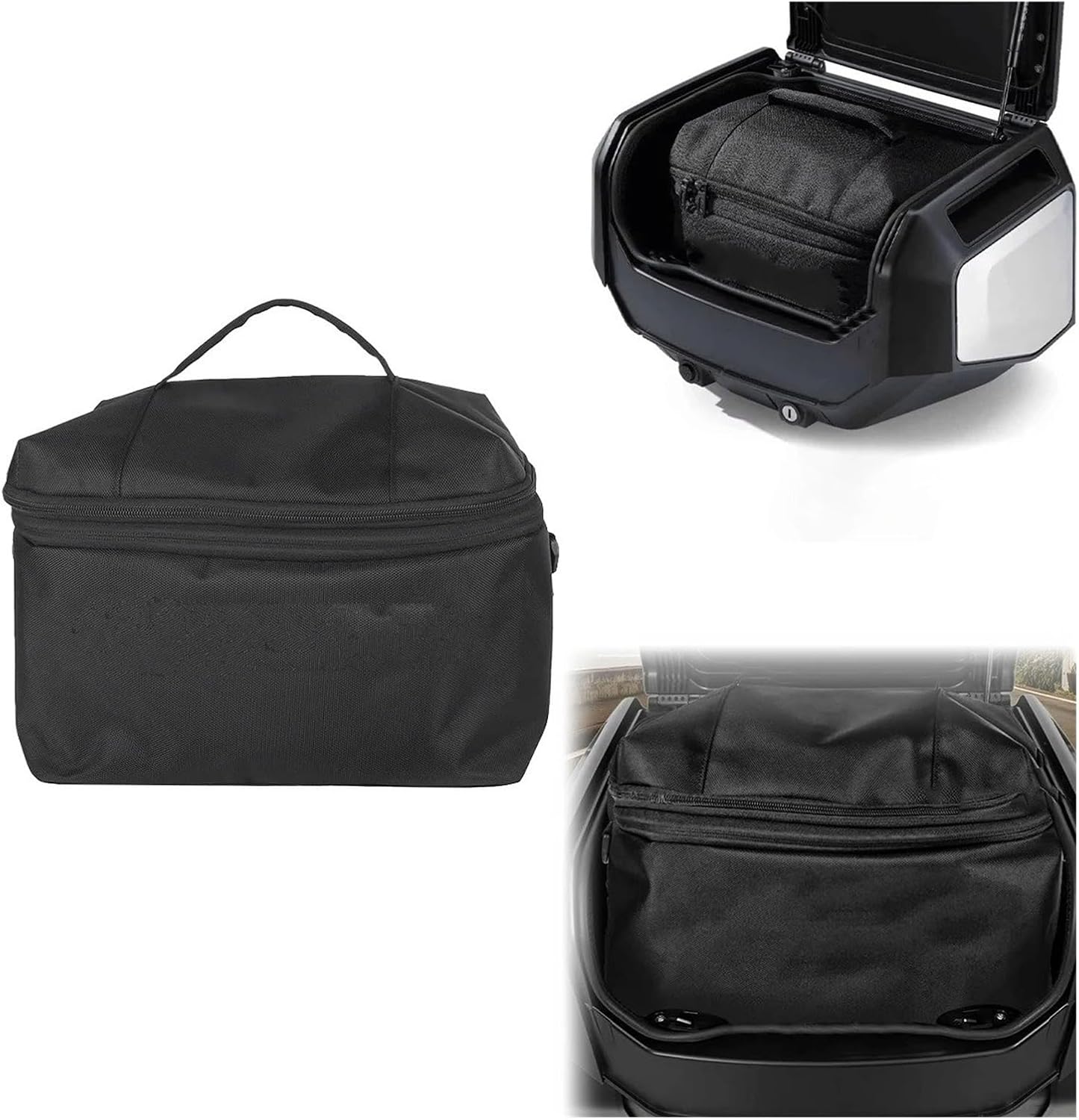 ブラック オートバイケースボックス 荷物ライナー インナーバッグ 収納バッグ R1300GS R 1300 GS 1300GS 20