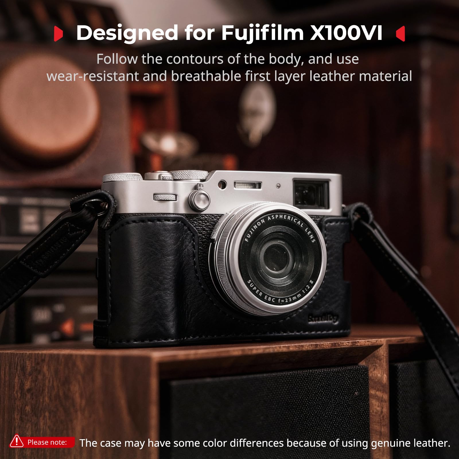 Amazon | SmallRig 富士フィルム対応 X100VI用 レザーケースキット