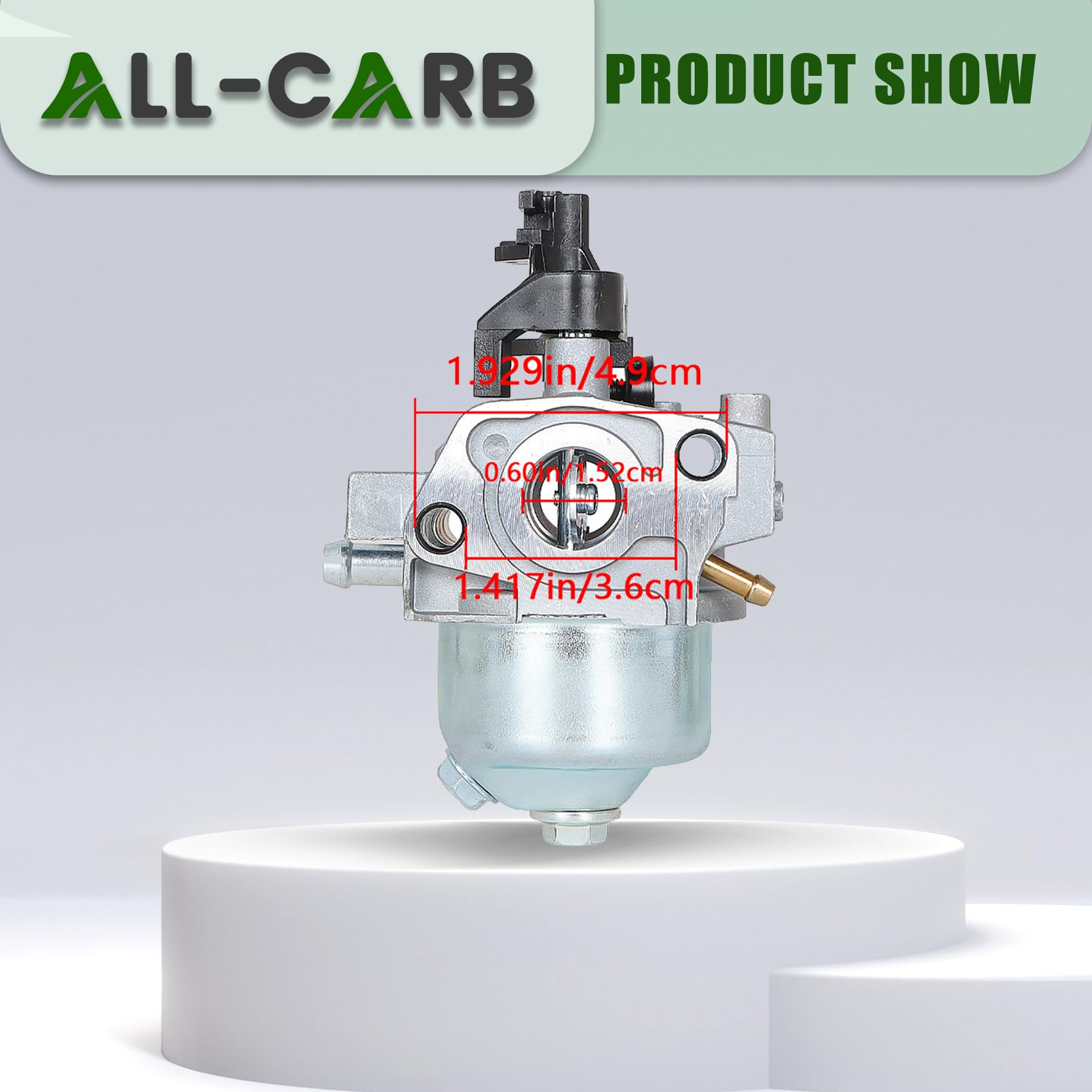 ALL-CARB Repuesto de carburador para cortacésped Toro Recycler modelo 20370 de 149 cc para motor Kohler 6.75