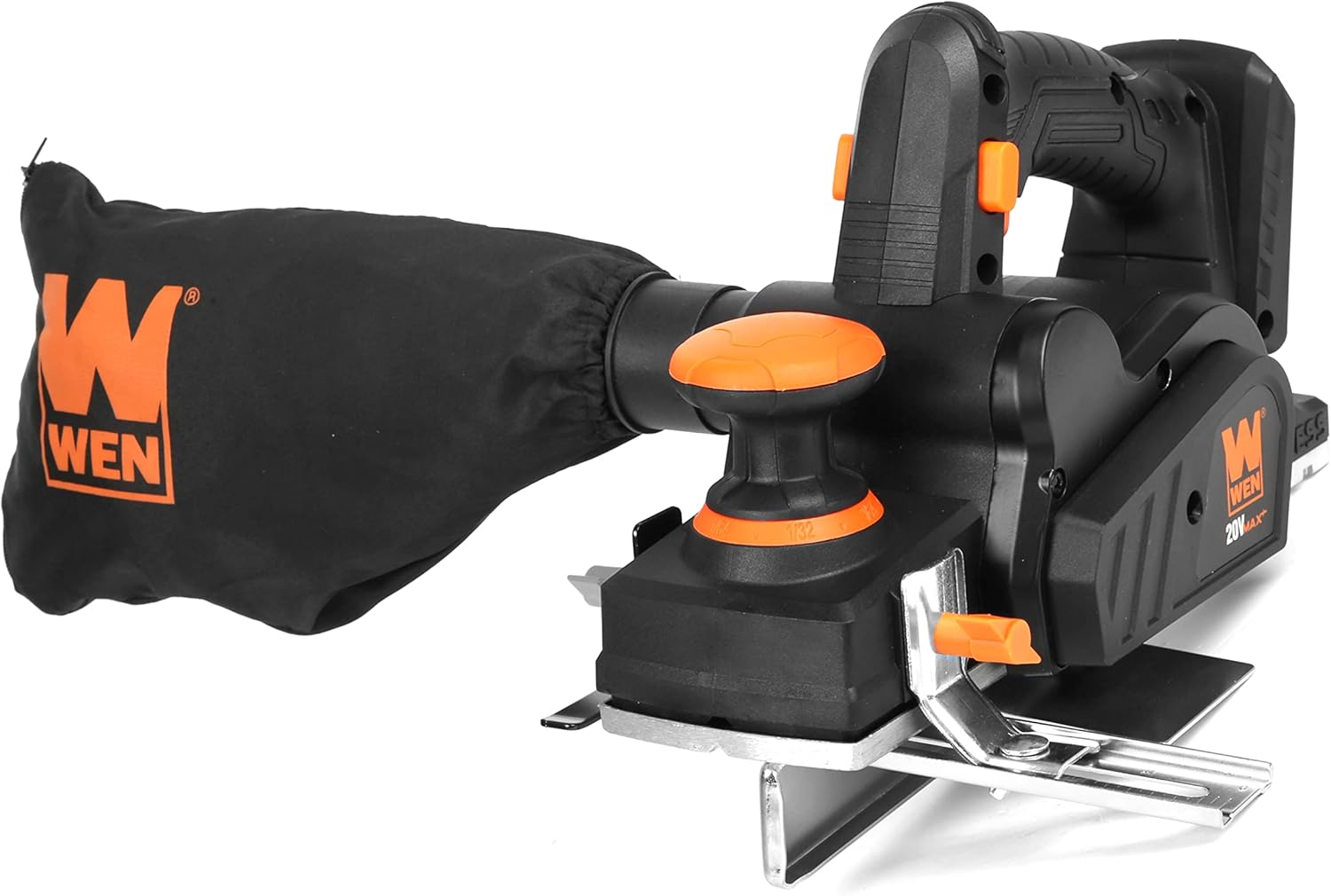 WEN Cordless Planer, Brushless with 3-1/4-Inch Blade (Tool Only, 20V Max Battery Not Included) (20635BT)