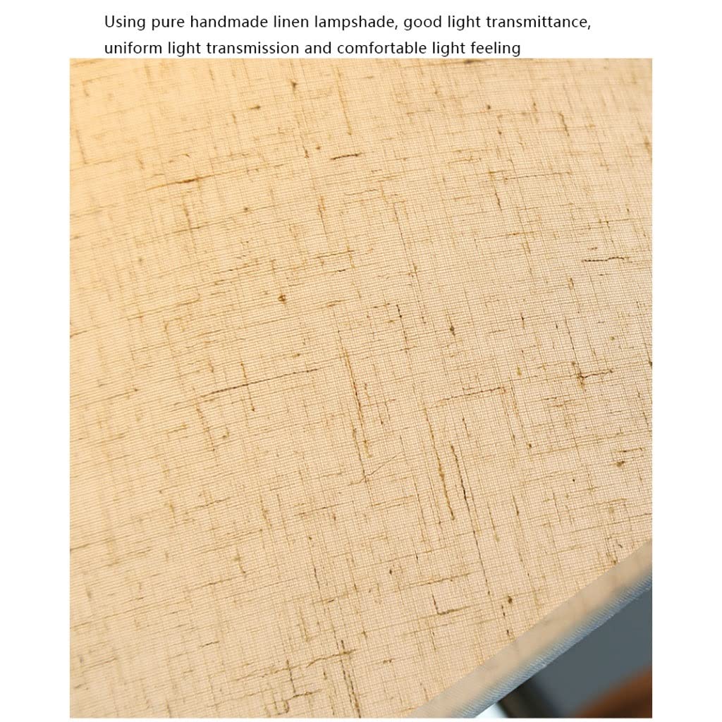 Lampa Podłogowa Nowoczesna Lampa Podłogowa Z Kutego Żelaza Półkami Abażur Tkaniny Oświetlenie Podłogowe Do Salonu Sypialnia Studyjna Stojąca Do Sypialni(A-Black)
