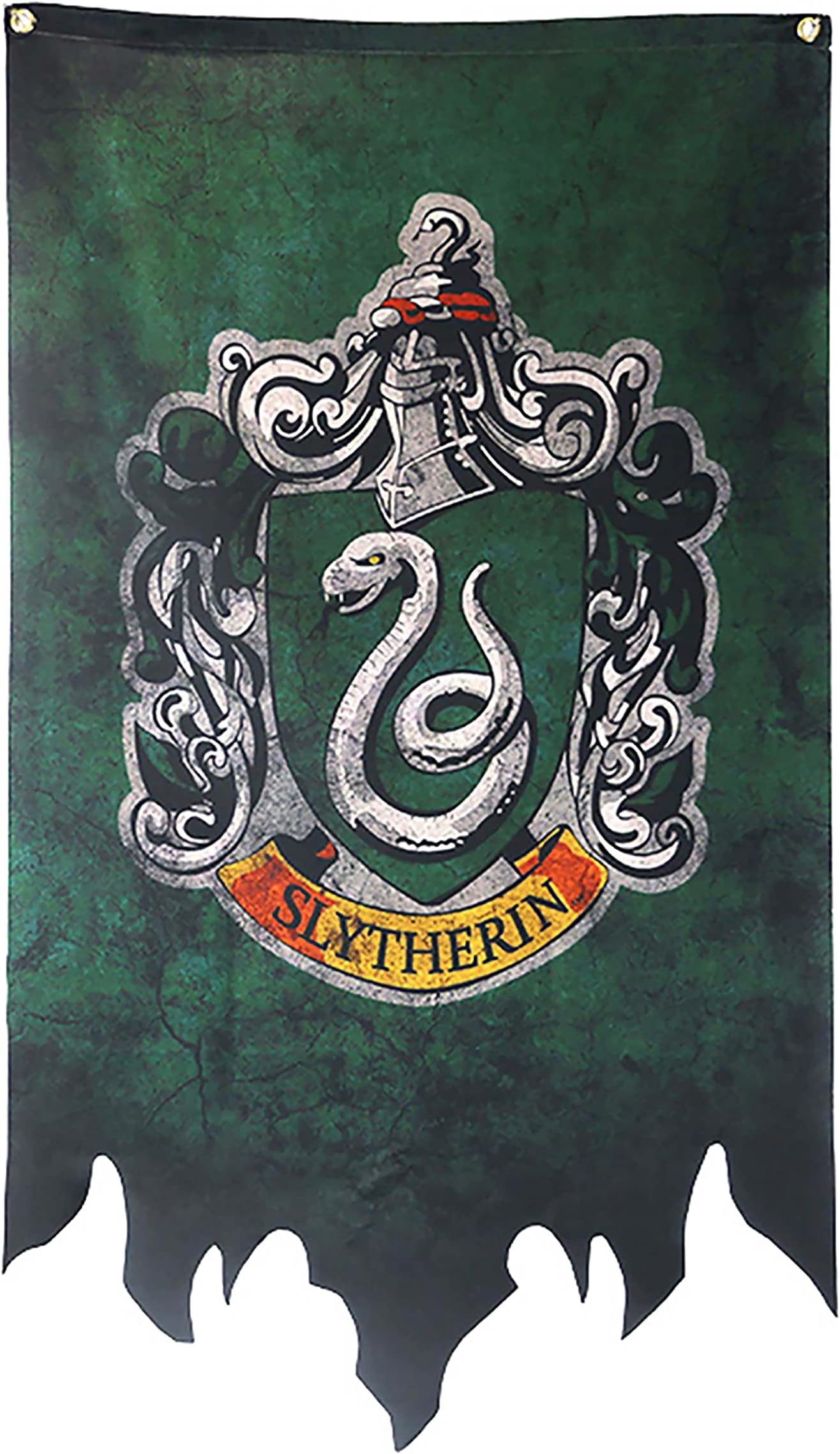 Birthday Pary Harry Gift Potter Banner - Gryffindor Slytherin Hufflepuff Ravenclaw House Flags