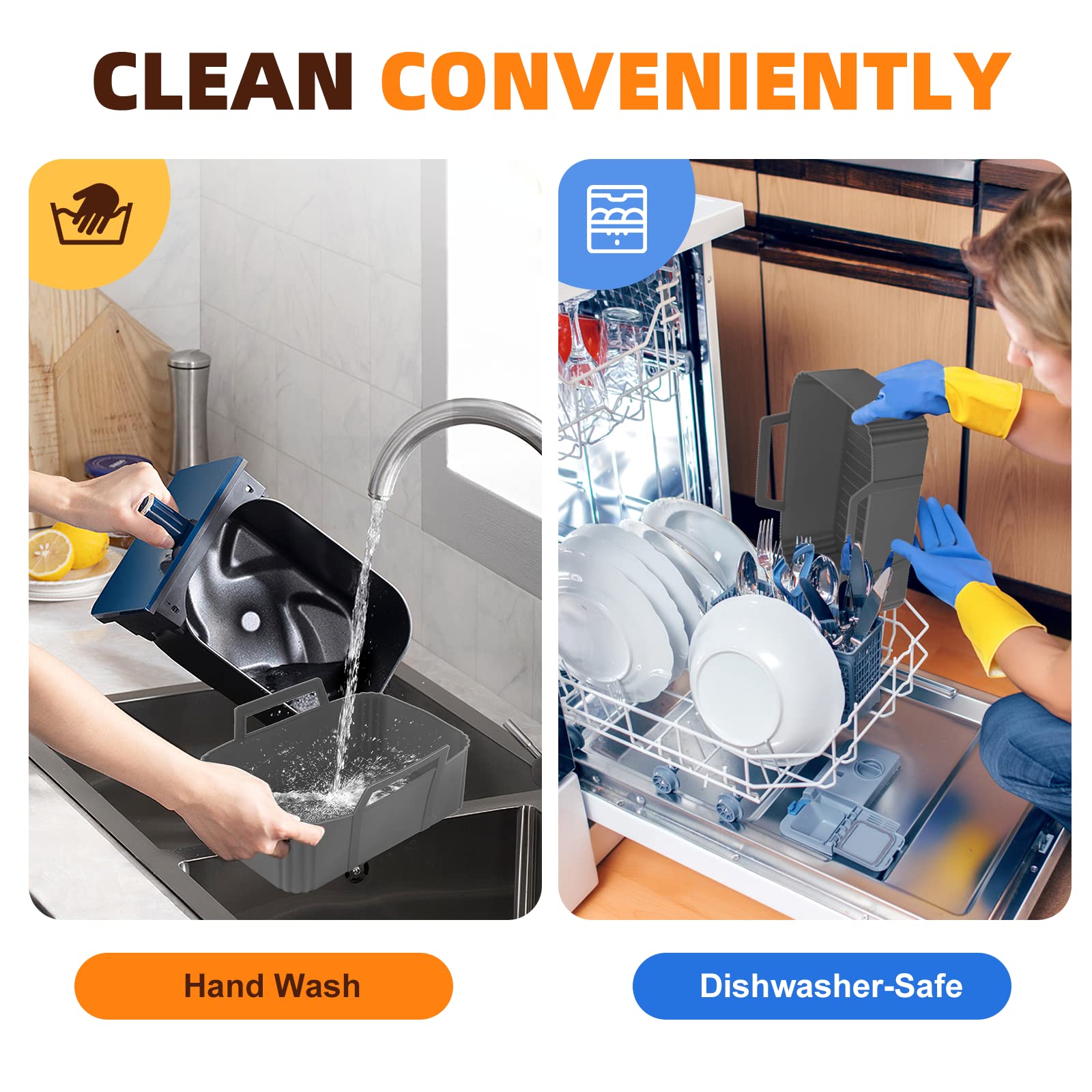 2er-Set Silikon-Einsätze Für Ninja Air Fryer – Hitzebeständig Bis 220°C, Spülmaschinenfest
