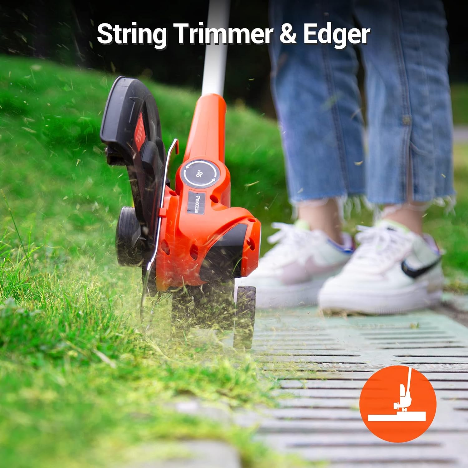 🛒 Crazy Deals PAXCESS Cordless String Trimmer/Edger, 20V 10-Inch Weed Eater with 2Pcs 1.50Ah Batteries, 1Pcs Charger and Replacement Spool Line, Length Adjustable Weed Wacker New Product PAXCESS Cordless String Trimmer/Edger, 20V 10-Inch Weed Eater with 2Pcs 1.50Ah Batteries, 1Pcs Charger and Replacement Spool Line, Length Adjustable Weed Wacker