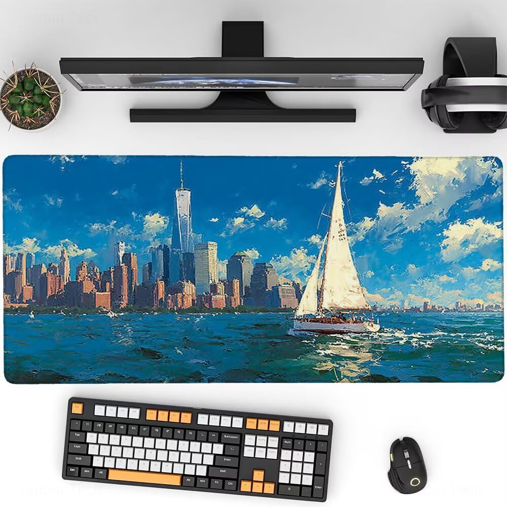 Tappetino Mouse XXL 800x400x3mm Tappetino Mouse Pad Paesaggio 9-VDSLP