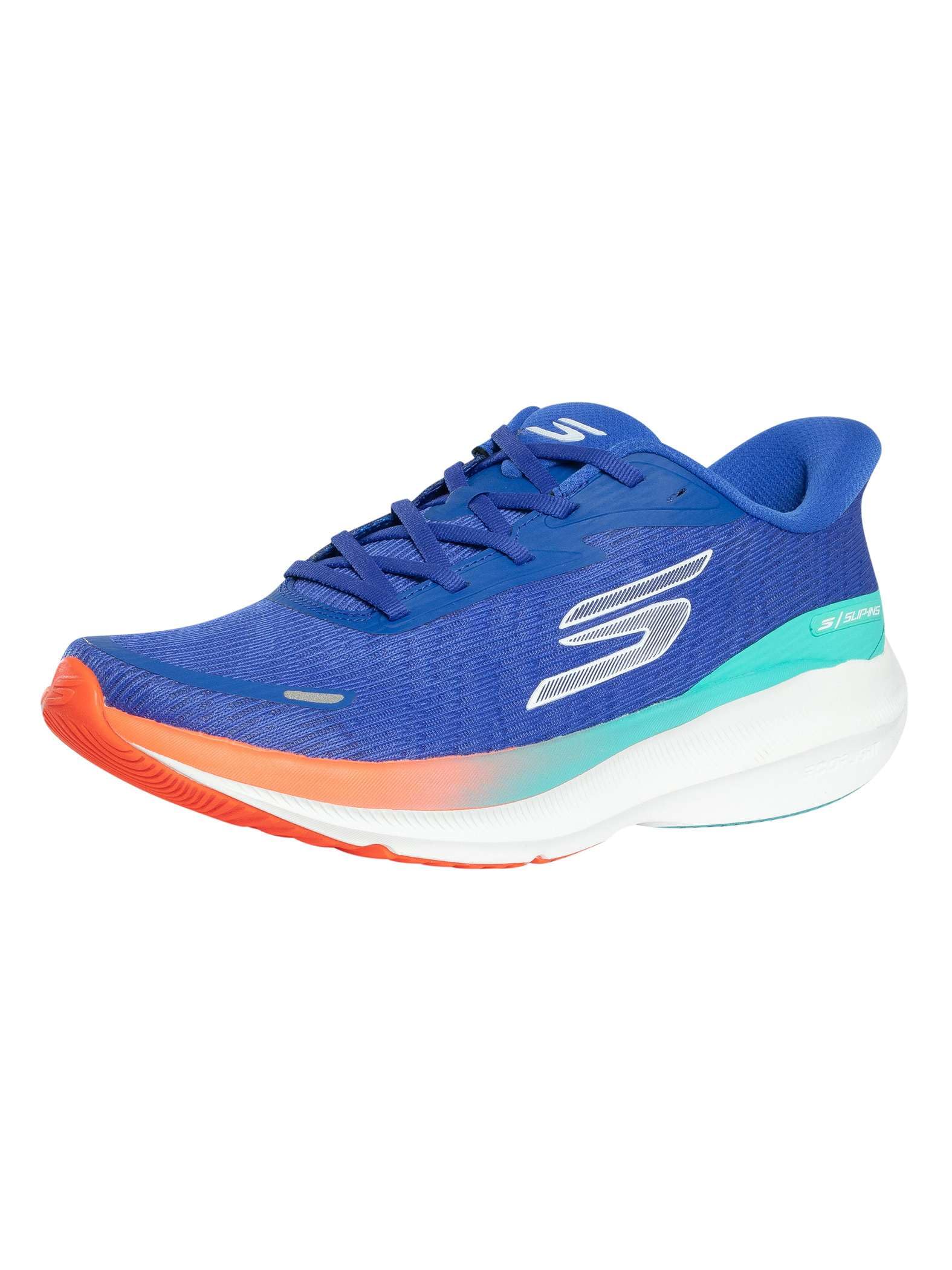 Skechers Uomo Aero Pulse Performance Running Shoes - Lightweight Engineered Mesh Low-Top Daily Runner with Arch Support Slip-in ALLENATRICE
