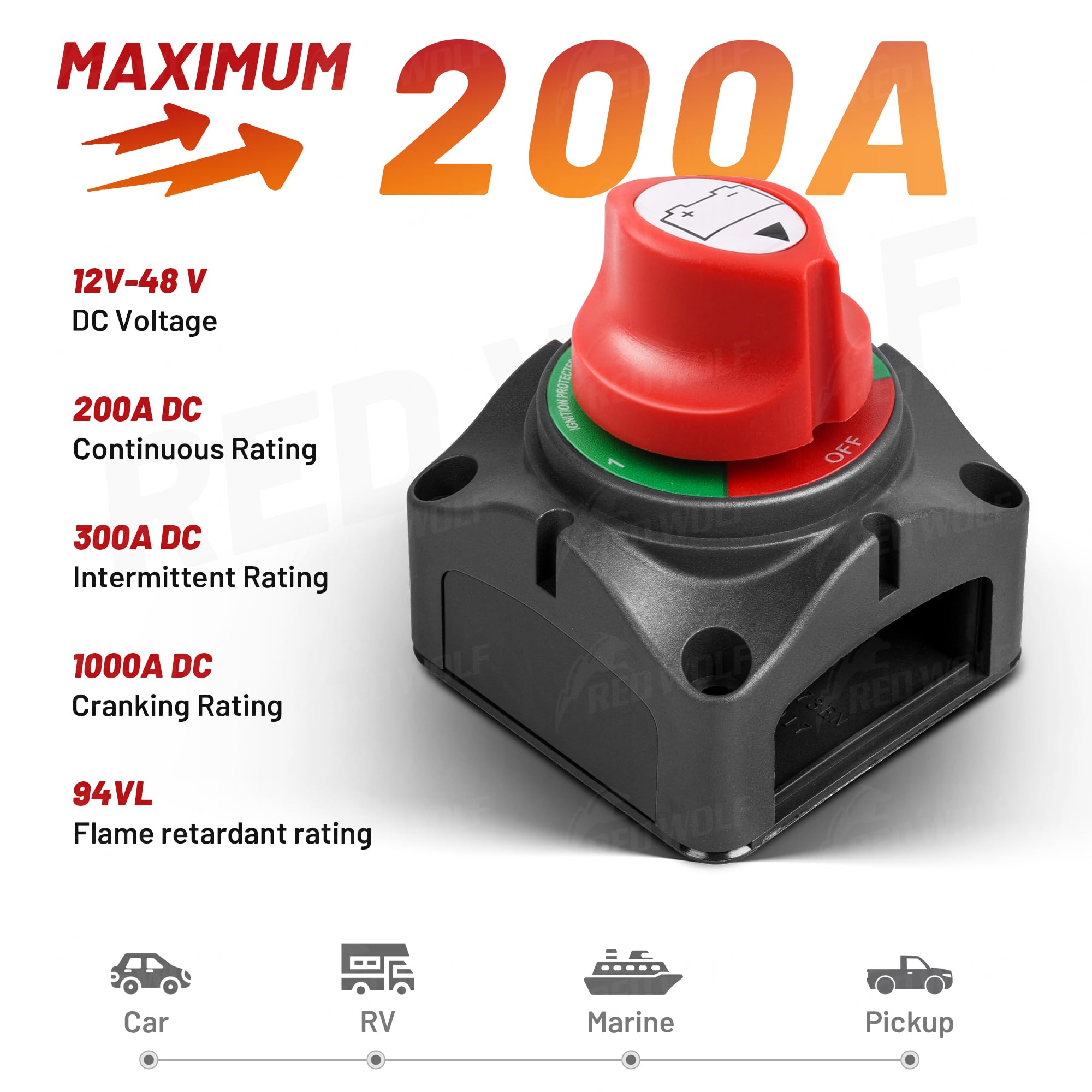 SeaSense Kill Switch, Universal with Coiled Lanyard