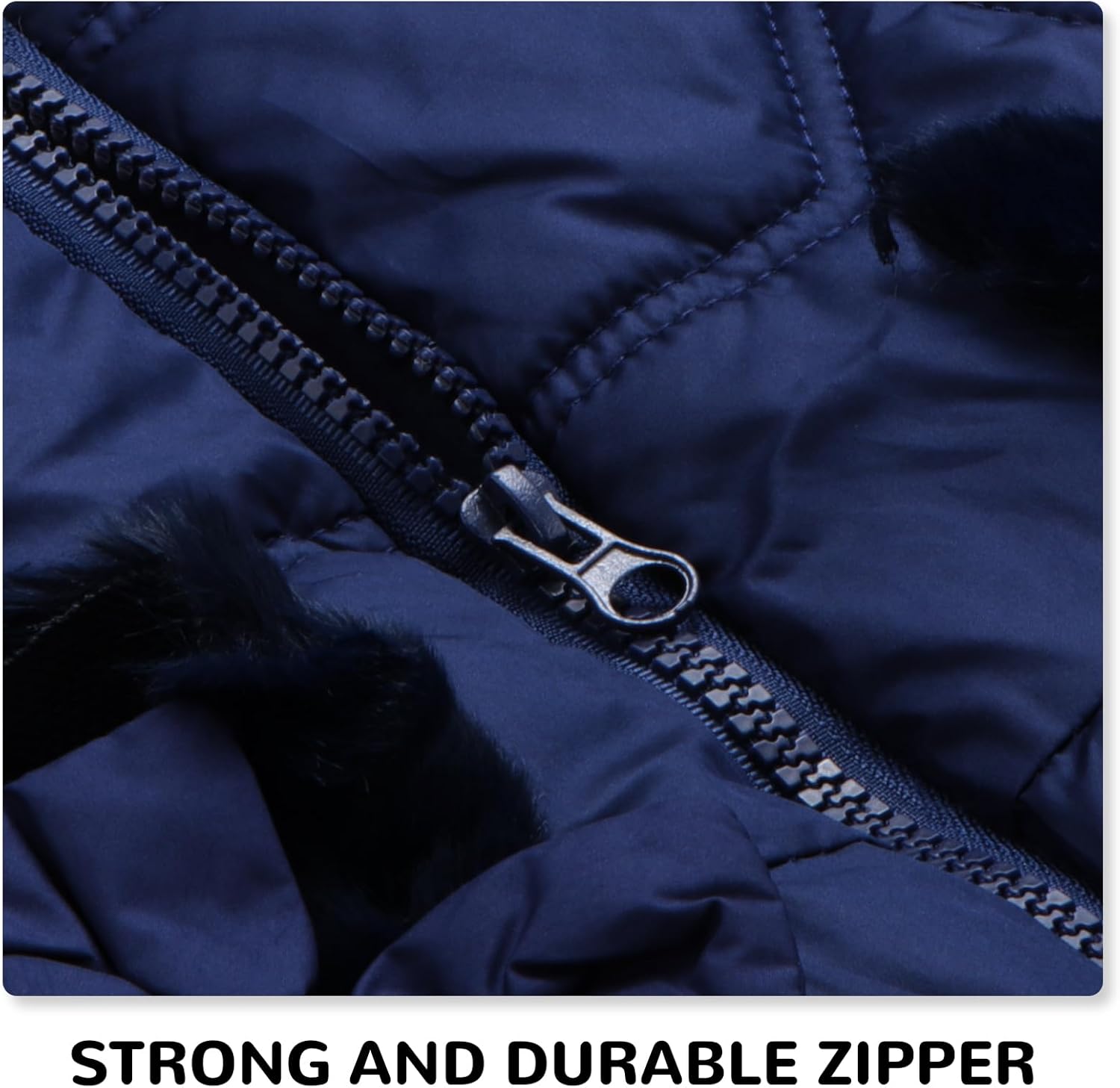 Toddler Winter Coats Baby Jacket Snow Clothes Puffer Dress Girl Warm Hoodie 1-4T - Image 4