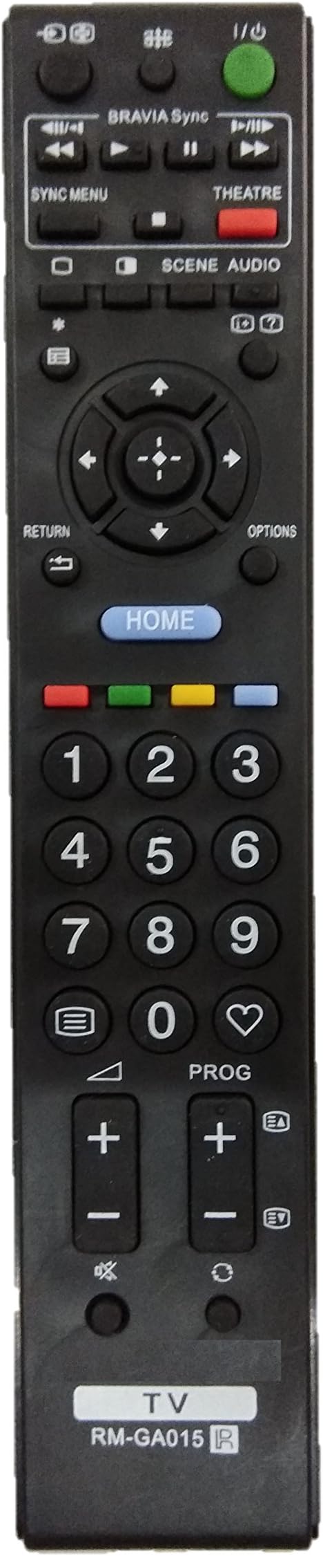 RM-GA015 (Compatible Sony bravia Led Tv Universal Remote Control Old Remote Exactly Same Remote Will Only Work) Compatible for Sony Tv Remote