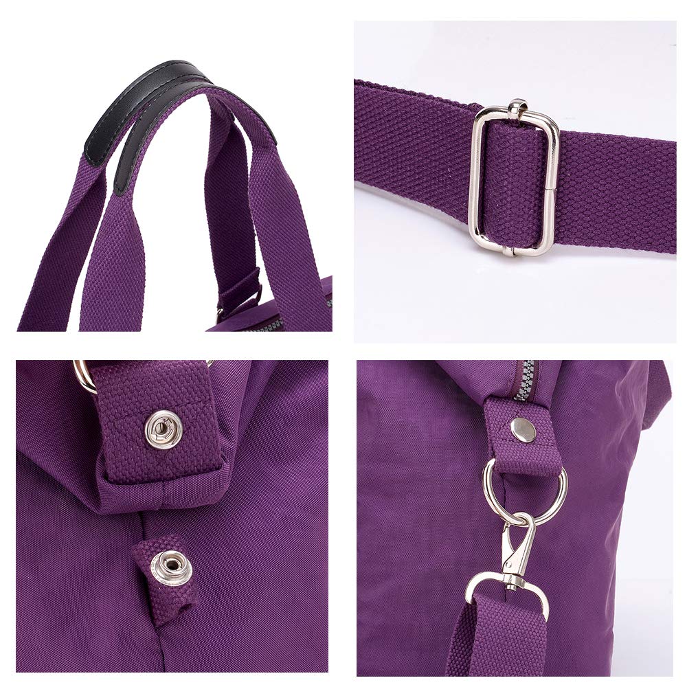 Casual Borsa a mano da Donna con Tracolla Borse a Spalla Messenger per le Signore Grigio