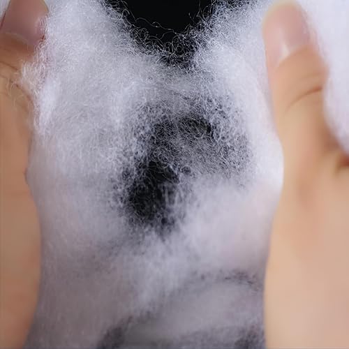 Miniatura 3 de UXPEYIC Relleno de fibra de poliéster de 28.2 onzas, relleno de almohada de alta resistencia, relleno de fibra de algodón de alta resistencia para