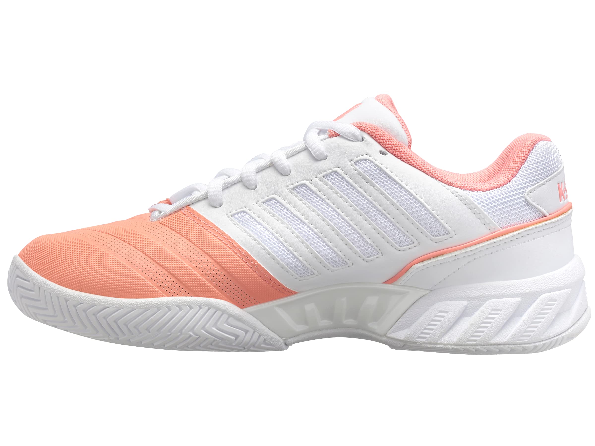 Amazon.com | K-Swiss Women's Bigshot Light 4 Tennis Shoe, Peach