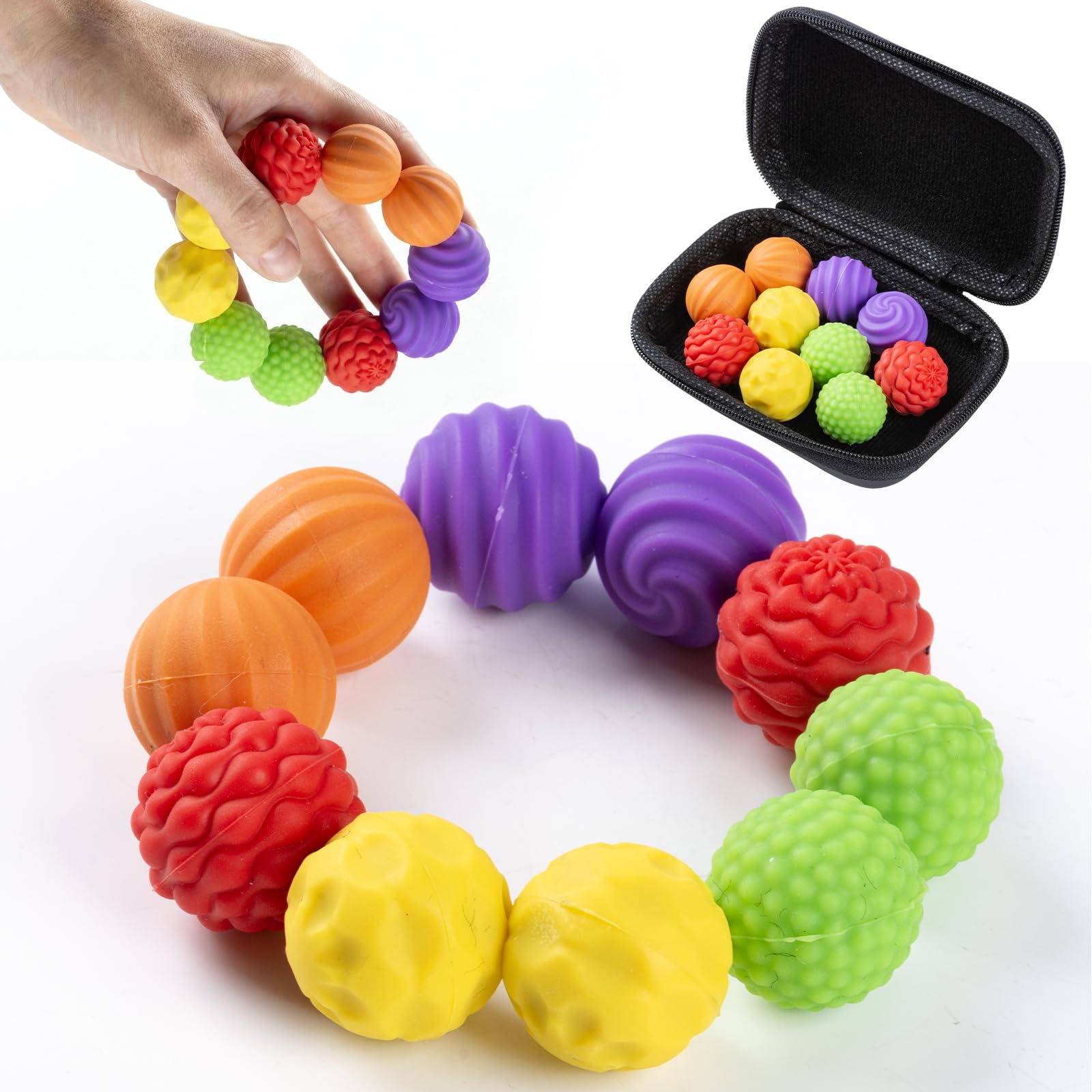 10Pcs Magnetic Balls Fidget Toys for Adults & Teens