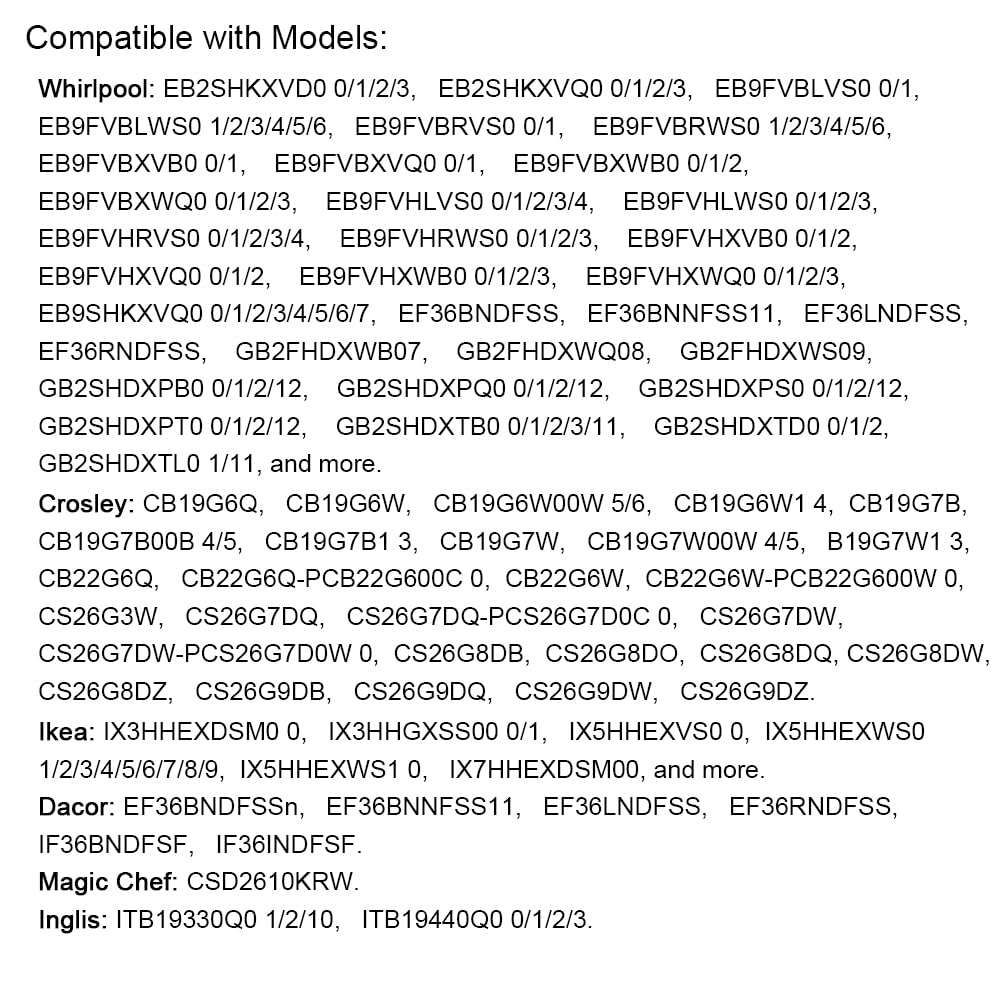 W10128551 Refrigerator Freezer Evaporator Fan Motor with Wiring Compatible with Whirlpool Kenmore, Replaces WPW10128551 10449508 W10449515 67001087 W10199049 W10904013