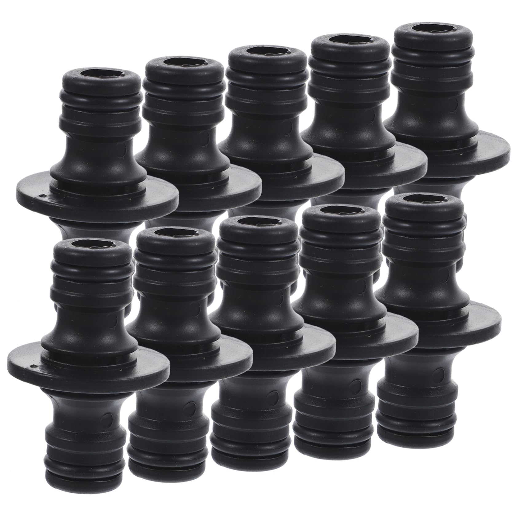 YARNOW 100pezzi Adattatori Per Tubo Da Giardino Raccordi Rapidi Per Irrigazione Connettori Durevoli e Facili Da Installare Per Tubazioni Resistente e Pratica