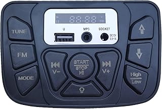 JIARUIXIN 12V CSCC Children Electric Vehicle Multi-Function Bluetooth Connection Music Power. Motherboard Control Entertainment Operation System Accessories for Powered Wheel Replacement Parts