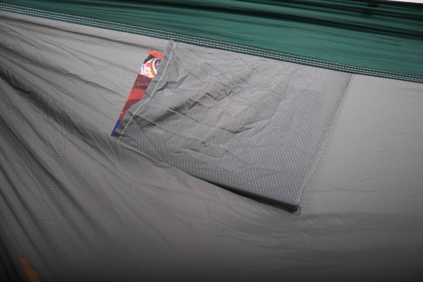 Camper Diamond 3 hamac double vert foncé, matériel de montage